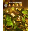 Brightown 2 Pack Solar String Lights for Outside, 92Ft 240