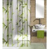 KW Premium Quality PEVA Waterproof Shower Curtain (Bamboo)