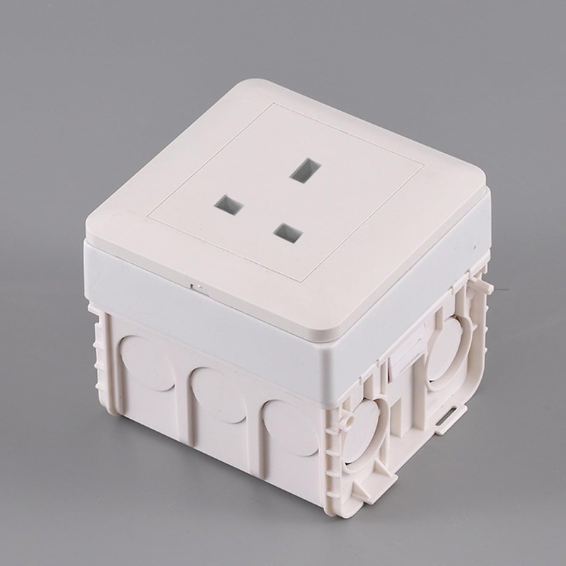 Acmerota Pack of 2 Single Socket Spacers 1 Gang Square
