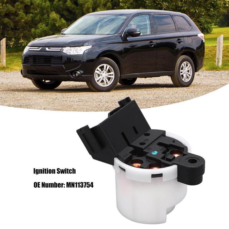 Ignition Switch MN113754 Engine Starting Lock Cylinder Switch Replacement for