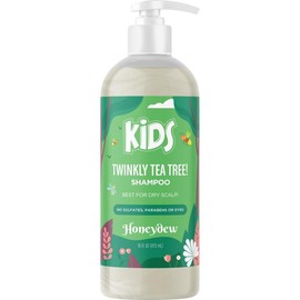 Cleansing Kids Shampoo for Dry Scalp - Dry Flaky Scalp Care Shampoo for Kids and Hair Build Up Remover with Tea Tree Oil and Rosemary Essential Oils - Specification: 16 Fl oz
