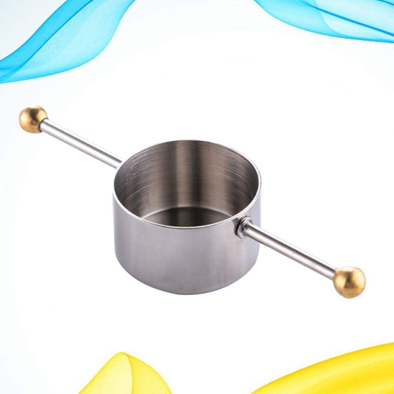 UPKOCH 30ml Bartender Jigger Stainless Steel Cocktail Ounce Cup Wine
