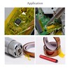 EFGTEK High Temp Tape, 3 Pack Multi-Sized 33m*10mm, 33m*15mm, 33m*20mm,