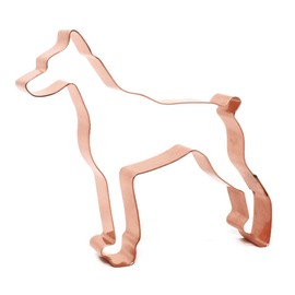 The Fussy Pup Doberman Pinscher Cookie Cutter 4.5 Inch Handcrafted in USA