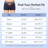 Mens Incontinence Boxer, Washable Incontinence Pants Leakproof Underwears Cotton Urine