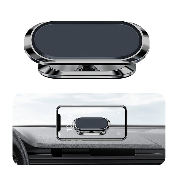 JUSTTOP Car Magnetic Phone Holder, 360° Adjustable Car Cell Phone