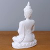 HYFAN Mini Sandstone Buddha Yoga Meditation Statue Harmonious Figurine Collectible