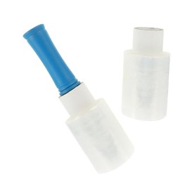 Holibanna Juego de Película Estirable con Asa, Película de Plástico Pe Transparente para Mudanzas, Resistente y Versátil para Almacenamiento y Embalaje Seguro