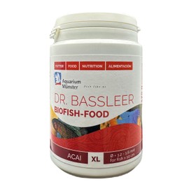 Dr. Bassleer Biofish Food ACAI – X-Lrg Granules (170 g) | Premium Aquarium Fish Food with Acai Superfruit, Omega-3 & Antioxidants | Scientifically Balanced Nutrition for Color, Vitality & Health