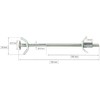 KOTARBAU® Set of 12 Worktop Connectors 150 mm for Table
