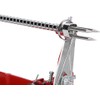 Pelador Manual de Acero Inoxidable Multifunción, Rojo