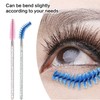100pcs Mascara Wands Disposable Eyelash Mascara Eyebrow Brushes Applicator Makeup