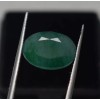 EPIC GEMS- 4 Ct+ Natural Green Emerald Oval Shape -