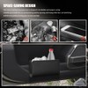 QZTYTY Car Trash Can, Leather Vehicle Trash Bin, Car Dustbin
