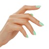 Bluesky Gel Nail Polish, Mental Mint A047, Light Green, Long