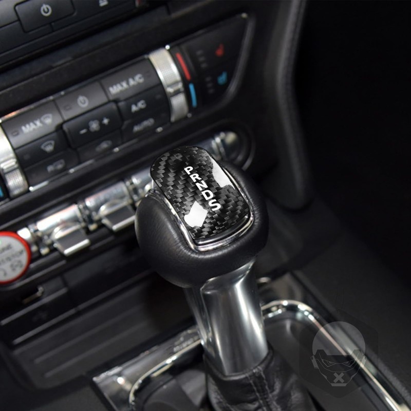 UOADA Black Gear Shift Head Knob Cover Compatible with Ford