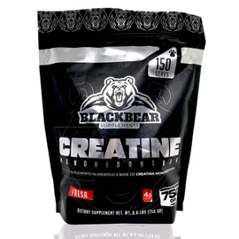 Creatina Monohidratada 750gr Fresa 150 serv Blackbear