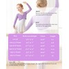 Avrigirl Kids Girls Ballet Wrap Tops Long Sleeve Crop Dance