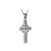 Celtic Cross Necklace Stainless Steel Irish Made Jewellery