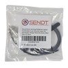 Sendt Black Universal Notebook Laptop Combination Lock Security Cable for
