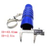 shsiyayh F50-6308 28359 Blue Rubber Material Upper Radiator Coolant Hose