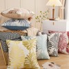 YunJeude Cushion Covers 45x45cm Nordic Set of 2 Cotton and