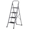 SEGAWE 4 Step Ladder Folding Step Stool with Wide Anti-Slip