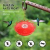 eWonLife 2 Pack 16 oz Saucer Hummingbird Feeders for Outdoors,
