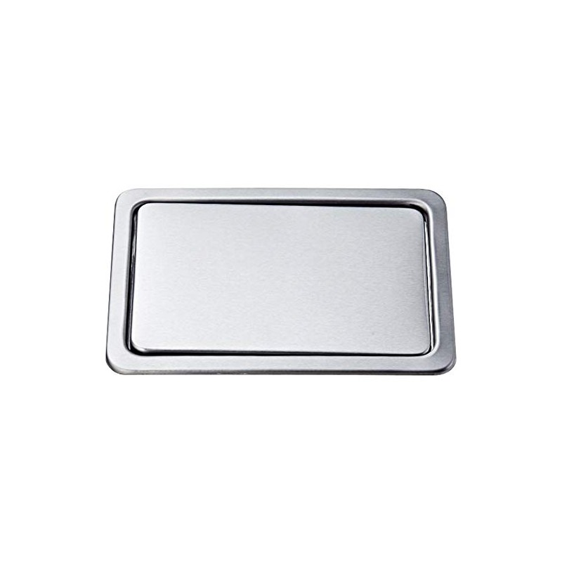 Pearlead Simple Trash Grommet for Kitchen Countertop with Auto Cover