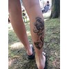 Mermaid Tattoo Roses Tattoo Tree Tattoo Wolf Girl Tattoo Fake
