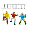 Dickly 3x 1/64 Scale Miniature Figures Dioramas Rock Climbing Miniature