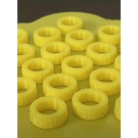 Unbranded GI Joe Cobra IMP Tank Yellow Ring Mine; Hasbro 1988; ARAH; Parts Only