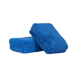 Chemical Guys MIC29602 Monster Fluff Exterior Premium Microfiber Applicator, Blue (Pack of 2)