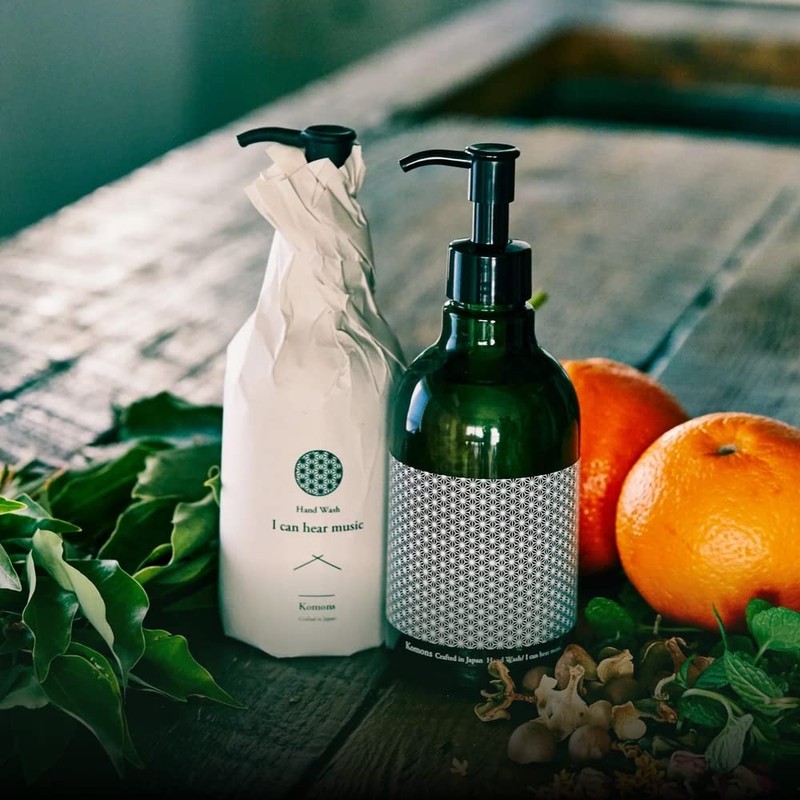 Komons Hand Soap, Hand Wash, 100% Natural Essential Oils, 9.8