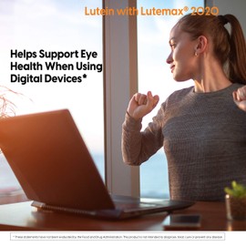 Doctor's BEST Doctor's Best Lutein Featuring Lutemax, Non-GMO, Gluten Free, Eye Health, 20 mg, 60 Softgels