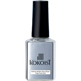 Cocoist KOKOIST Velvet Mat Non Wipe Top Coat Gel 15ml Gel Nail