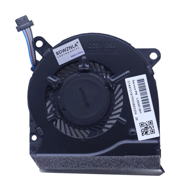 BDWZNLA Replacement New Laptop Discrete Graphics Card Cooling Fan for