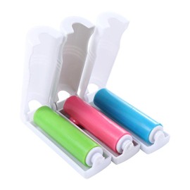 3Pcs Sticky Lint Roller Reusable Dust Cleaner Sticking Roller Washable Foldable Pet Hair Remover Practical Household Cleaning Tools for Clothes