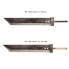 ZKBWFLA Fantasy PU Foam Sword,Anime Cosplay Cosplay Buster Swords Foam