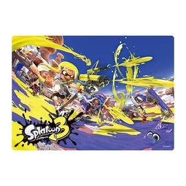 Mitsubishi Pencil Splatoon 3 Underlay B5 Size, black, Japanese