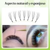 Extensiones De Pestañas Nagaraku U 5d, Pestañas 5d W Forma