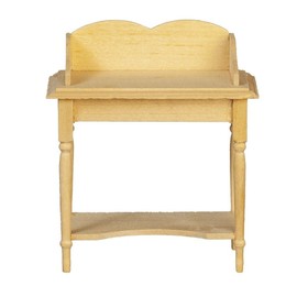 Melody Jane Dolls House Bare Wood Victorian Wash Stand Miniature Bedroom Bathroom Furniture