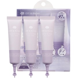 Off & Relax OR Silky Night Repair Premium Hair Mask 10g x 3pcs Violet Musk Scented Hair Mask