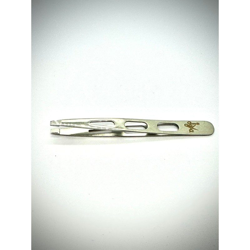 Solingen Eyebrow Tweezers Stainless Steel Straight Tip Professional Hair Removal