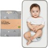 KeaBabies Portable Diaper Changing Pad, Easy Wipe Clean - Foldable