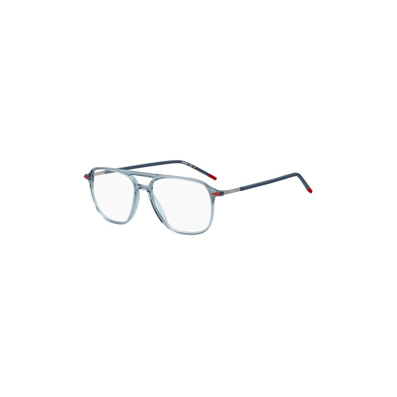Hugo brillengestell hg 1233, rechteckig, in dark grey, gefertigt aus