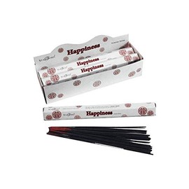 STAMFORD INC. 37511 Happiness Incense Sticks, 20 Sticks x 6 Packs