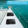 Datanly 2 Pcs Marine Boat Deck Hatch 24" x 14"