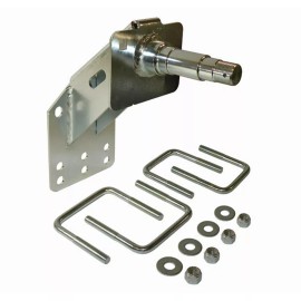 Tie Down Engineering Side Mount Trailer Spare Tire Carrier with Tapered Spindle (48056)