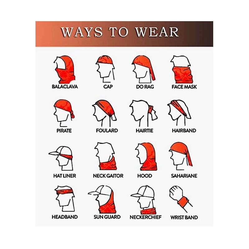 Mexico Flag Multipurpose Bandana